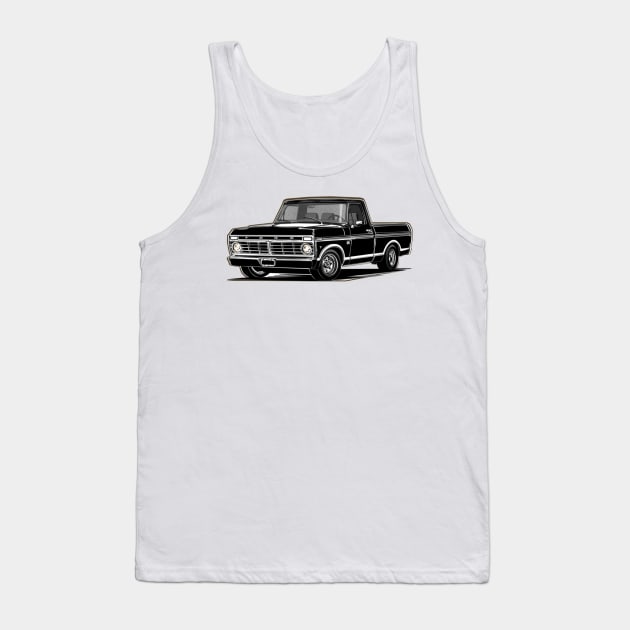 Ford truck Tank Top by Saturasi